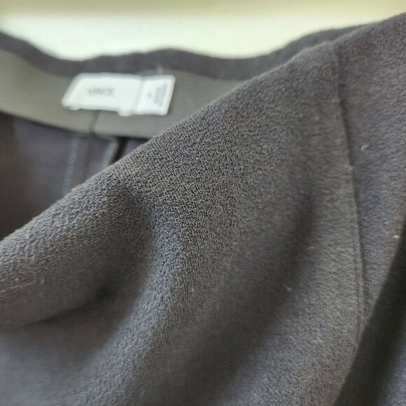 Vince Crepe Black Pencil Skirt Size Medium - Picture 5 of 5